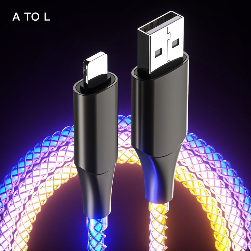 USB à couleurs mélangées pour iPhone 8