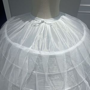 Nouvelle <span class=keywords><strong>Jupon</strong></span> de <span class=keywords><strong>Mariée</strong></span> Super Large en Tulle à 6 Baleines, Une Couche, <span class=keywords><strong>Taille</strong></span> Élastique, pour Cosplay - Product Image 2