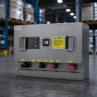 Batterie LiFePO4 de haute qualité avec BMS intégré, boîtier en acier inoxydable, batterie lithium-fer pour stockage d'énergie en camping-car