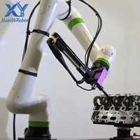 Système de bras robotisé de soudage collaboratif, poste de travail de soudage FANUC Cobot avec poignée de guidage manuel