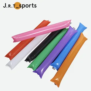 JRT – bâtons de tonnerre gonflables avec Logo, impression personnalisée, bâtons de joie, bruiteur pour le sport et les jeux, vente en gros