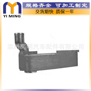 เครื่องระบายความร้อนน้ำมันเชื้อเพลิงแบบสเตนเลสสำหรับ DAF 85CF 95XF 1449652 1643669 1840389 YM-SS112ขนาด1.2ม. การกระจายความร้อน - Product Image 4