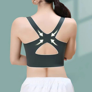 Soutiens-gorge de sport pour femmes Anti-choc course à pied rassembler Anti-affaissement sans couture Push up sport soutien Fitness gilet sans fil soutien-gorge - Product Image 6