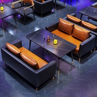 Nouveau design de banquette de restaurant en cuir PU de haute qualité, traditionnelle, pour VIP, strip-tease, KTV, boîte de nuit, bar à chicha, bar à domicile, extérieur