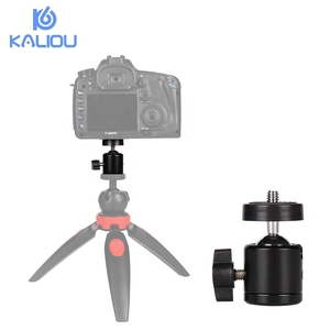 Trépied à montage professionnel <span class=keywords><strong>360</strong></span> degrés pivotant 1/4 "vis Mini adaptateur à rotule pour appareil photo reflex numérique Go Pro - Product Image 6