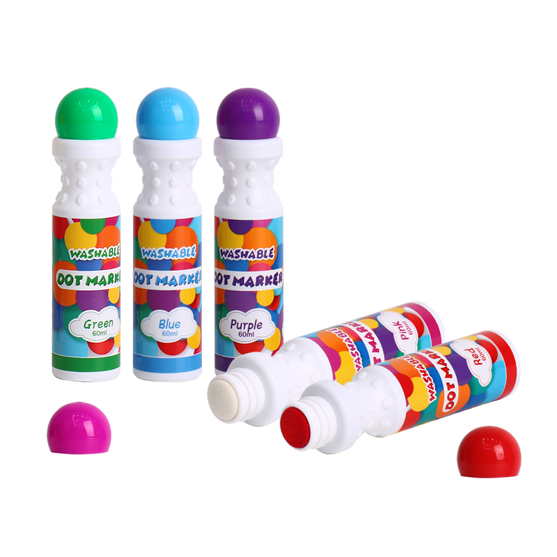 Wasbare Dot Markers Niet Giftig Dot Painting Doodle Graffiti Arts Crafts Diy Deb Pen Art Painting Tekenmarkeringen