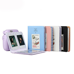 <span class=keywords><strong>Mini</strong></span> <span class=keywords><strong>album</strong></span> <span class=keywords><strong>photo</strong></span> en plastique 64 pochettes avec couverture carrée en PVC, porte-cartes logo personnalisé Kpop, cartes photos <span class=keywords><strong>Instax</strong></span>, monuments commémoratifs - Product Image 3