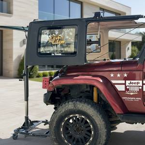 Lève-toit portable en acier inoxydable pour <span class=keywords><strong>Wrangler</strong></span> avec système d'assemblage facile à une personne - Product Image 6