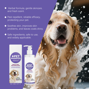 Champú para Mascotas al por Mayor, Champú Natural para el Cuidado del Pelo de Mascotas, Protección Contra Garrapatas, Champú para Perros con Fórmula Natural de Árbol de Té - Product Image 5
