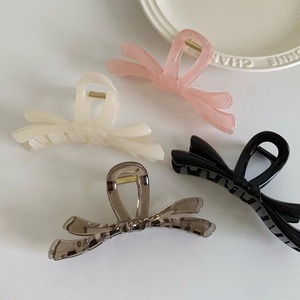 Pinza para el Cabello con Lazo de Plástico Tipo Gelatina de 12 cm para Mujer, Decoración para el Cabello, Uso Diario - Product Image 1