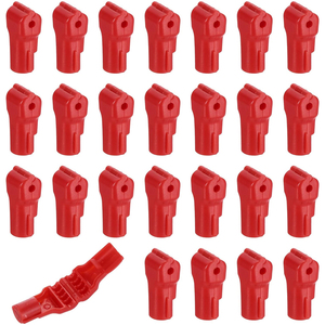 Retail Shop Anti-Theft <b>Display</b> Peg <b>Hook</b> Locks Stop Lock Plastic Red Security Lock for Commodity Link Supermarket <b>Hooks</b> - Product Image 4