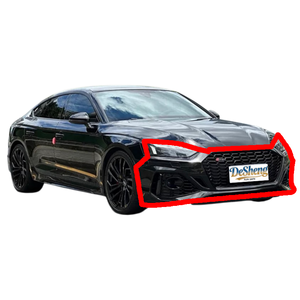 Garantie après-vente pour Audi A5, S5, mise à niveau vers le kit carrosserie RS5, pare-chocs avant et arrière, phares LED, calandre, spoiler, système d'installation rapide - Product Image 4