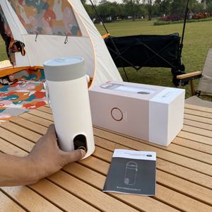 Calentador de Leche para Bebés Portátil, Inalámbrico, Recargable, de Acero Inoxidable 314, Funciona con Batería, para Exteriores - Product Image 5