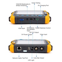 Penguji Kamera CCTV 5MP 4IN1 AHD TVI CVI CVBS dengan Monitor LCD 5 Inci dan Baterai Terpasang untuk Aksesori CCTV