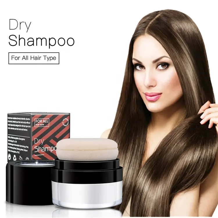 Toptan özel etiket kore doğal organik bitkisel toz kuru yağ saç bakımı için şampuan