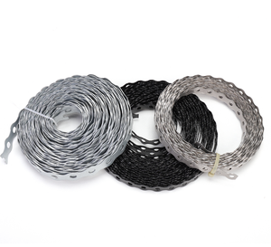 شريط معدني مثقب للتثبيت، شريط متموج للبناء، شريط معدني مثقب - Product Image 2