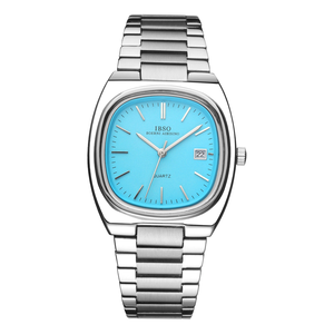 IBSO hommes Business Style <span class=keywords><strong>Seiko</strong></span> <span class=keywords><strong>montre</strong></span> à Quartz 3ATM étanche dernier mouvement Original <span class=keywords><strong>bracelet</strong></span> en acier inoxydable luxe personnalisable - Product Image 4