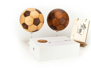 Hêtre Artisanat <span class=keywords><strong>3D</strong></span> Football <span class=keywords><strong>Puzzle</strong></span> Football Personnalisé Décoration de La Maison <span class=keywords><strong>Bois</strong></span> Cadeau Ensemble Ornements En <span class=keywords><strong>Bois</strong></span> Bureau <span class=keywords><strong>Bois</strong></span> Artisanat Cadeau - Product Image 4
