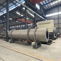 Séchoir rotatif professionnel à tambour unique idéal pour le séchage de la sciure de bois | Équipement industriel avec des prix spéciaux Offres directes d'usine