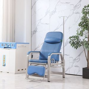 Silla de Infusión Médica Azul Rey con Plato SC12P para Uso Hospitalario Reforzada y Engrosada - Product Image 1
