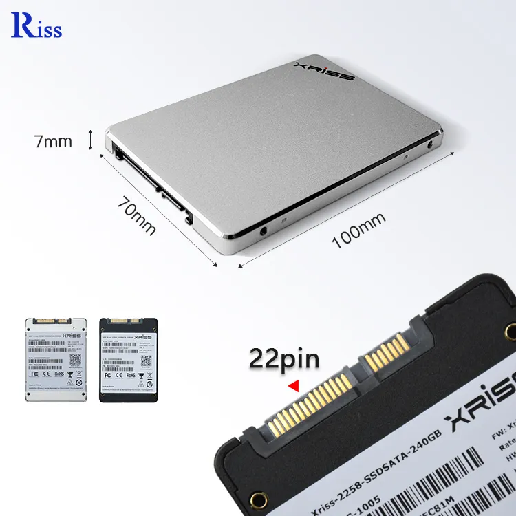 Grosir 2.5 SATA 3 SSD Hard Drive Ssd 128Gb 256Gb 512Gb 1Tb 2Tb Solid State Disk untuk Laptop Pc