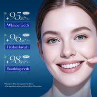 Dentifrice Blanchissant Menthe 100g Marque Blanche 377 Élimine les Taches Dentaires Soin Émail Haleine Fraîche Apaisant Sensibilité 12h OEM