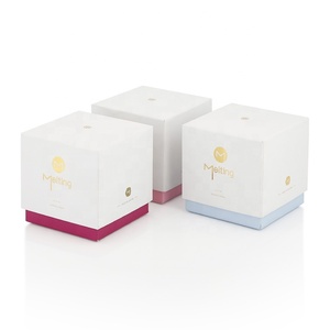 Caja de Cartón Personalizada para Velas, Caja de Presentación de Colonia <span class=keywords><strong>Cielo</strong></span> y Tierra, Caja con Tapa y Base - Product Image 1