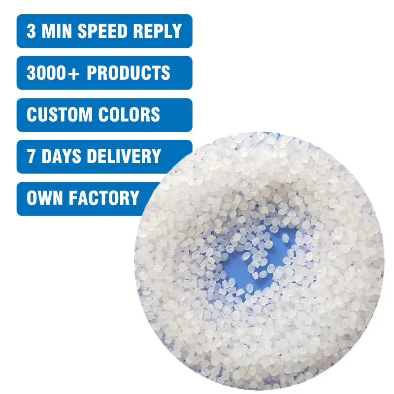 Nhà máy sản xuất HDPE mật độ cao polyethylene HDPE pe100 Nhựa nguyên hạt Virgin