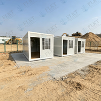 Maison conteneur modulaire préfabriquée FLKT Z-Fold écologique, étanche et résistante au vent, prix usine pour les centres de villégiature