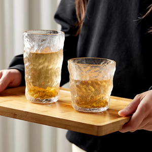 Vasos de Vidrio Grueso Estilo Japonés, Marca <span class=keywords><strong>Taibo</strong></span>, 301ml-400ml, para Jugo, Té, Café, Uso Doméstico y Comercial, Venta al Por Mayor - Product Image 1