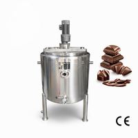 Mélangeur de chocolat 500L 1000L utilisé industriel raffineur de conchage de chocolat raffineur de boule de chocolat7 500Kg raffineur de chocolat