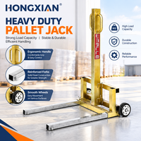 Chariot élévateur pliable portable de 85 cm et 60 kg, chariot élévateur pour le chargement de conteneurs, pour le levage de placards et d'armoires