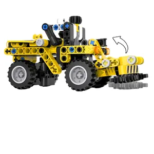 Mini tractor 219 piezas bloques de plástico espumoso de gran tamaño OEM bloques juguetes bloques de construcción ladrillos 219 piezas