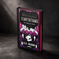 Impression de livres reliés personnalisés Dark Romance avec bords rouges pulvérisés – Édition spéciale Omnibus Premium pour auteurs et éditeurs