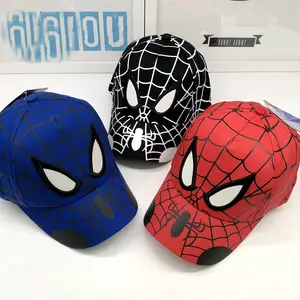 topi anak anak spiderman Suppliers-Topi Bisbol Anak Laki-laki Perempuan, Tutup Kepala Hip Hop Baru Snapback Bayi Laki-laki Perempuan Spiderman Kartun Bayi Bordir Katun 2019