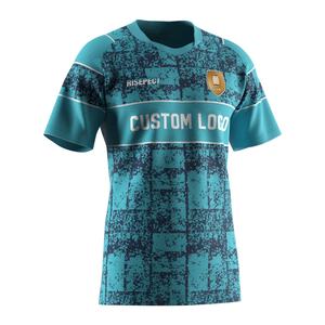 T-shirt de sport à col en V pour homme, motif musculaire, pas cher, maillot de rugby sans couleur – Grande Vente - Product Image 3