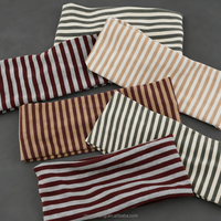 Bandeau en tricot de flanelle large et élastique coloré pour femme, idéal pour le yoga, la gym, le spa, le maquillage, réutilisable, antidérapant, taille unique