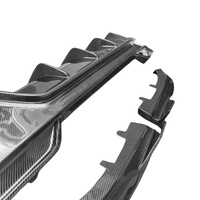 Lèvre arrière de haute qualité pour BMW série 4 G22 G23 G26 3 pièces lèvre de pare-chocs arrière de bonne qualité Style 3D lèvre de diffuseur arrière en Fiber de carbone