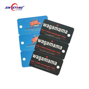 ナンバーバーコードタグ付きメンバーシップコンボカードプラスチックPVCギフトカード - Product Image 2