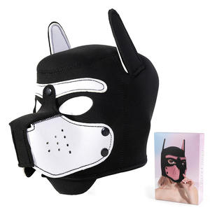 Masques érotiques <span class=keywords><strong>SM</strong></span> pour adultes, vente en gros d'hommes et de femmes, jouets de flirt pour chiens et esclaves, masques de fête pour discothèque - Product Image 5