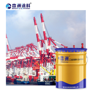 벤저우 2 성분 용매 기반 옥외 금속 콘크리트 표면 스프레이 적용용 아크릴 폴리 우레탄 탑 코트 - Product Image 3