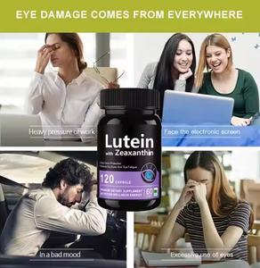 OEMブルーベリールテイン<span class=keywords><strong>Zeaxanthin</strong></span>ソフトゲル栄養補助食品目の健康と免疫サポート大人1本あたり120カプセル - Product Image 6