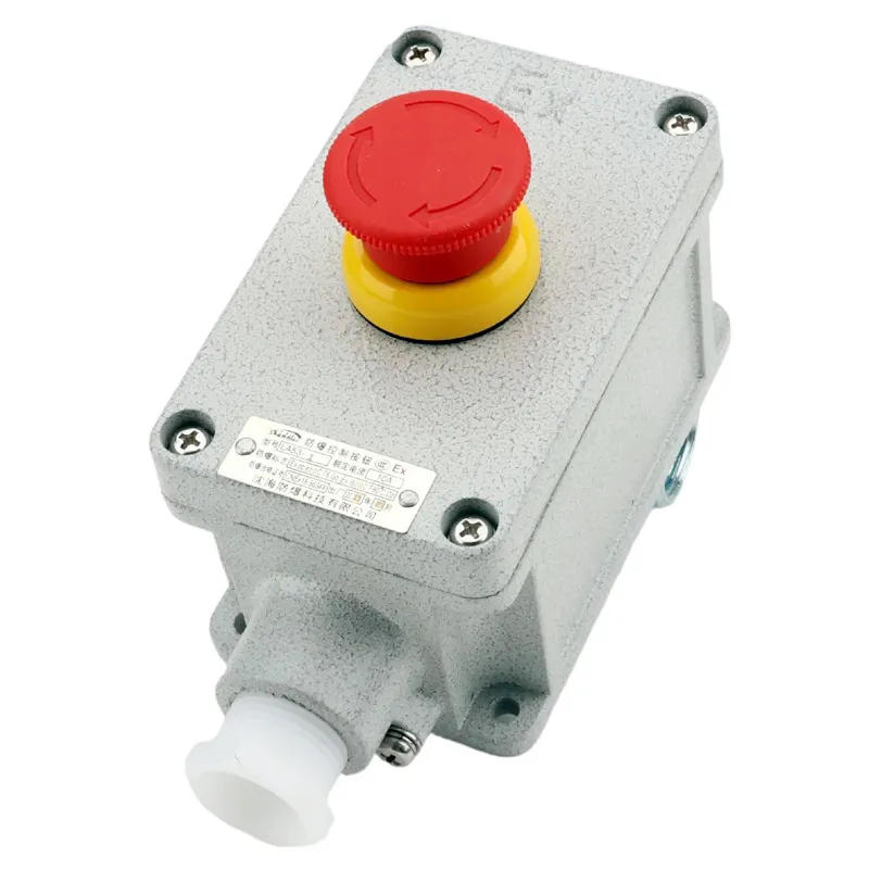 Push Stop Explosion Proof Emergency Stop Switch Emergency Button Off And On Explosion-Proof Control Button