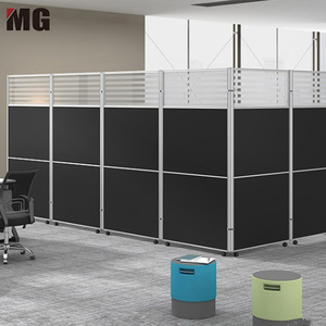 Partition temporaire portable pliante, Partition, pour le bureau, Center d'appels, séparateur de salle privée avec roulettes - Product Image 4
