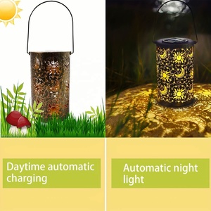 Linterna solar Shingel, lámpara de calle alimentada por energía solar, luz ambiental Led hueca, resistente al agua <span class=keywords><strong>para</strong></span> <span class=keywords><strong>cementerio</strong></span>, jardín, decoración de patio de casa - Product Image 2