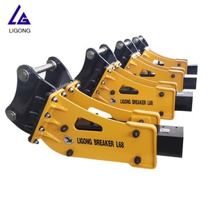 Palu hidrolik Backhoe <span class=keywords><strong>Loader</strong></span> menampilkan pengganti pahat cepat dan teknologi pengurangan kebisingan - Product Image 2