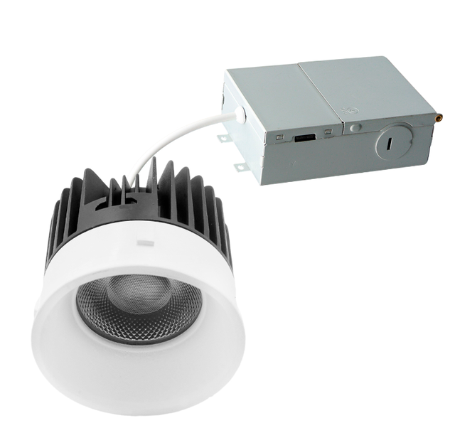 ETL Certified 4IN Anti Glare Trimless Downlight CRI 90 Triac Dimmable LED Spotlight Downlight