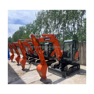 Excavatrice sur chenilles Doosan Dx60, mini-excavatrice Dx60 5t 6t, machines excavatrices Dx60, bon prix - Product Image 6