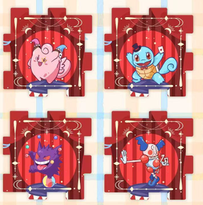 DL Custom Hand Painted Artboard Pokmon First Gen Anime Monster Jigsaw Table Game Fridge Magnets Home Decor Gift - Product Image 3