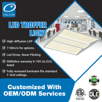 Éclairage industriel et Commercial encastré 2 pieds, 4 pieds, 36w, 50w, 60x60, panneau lumineux Led